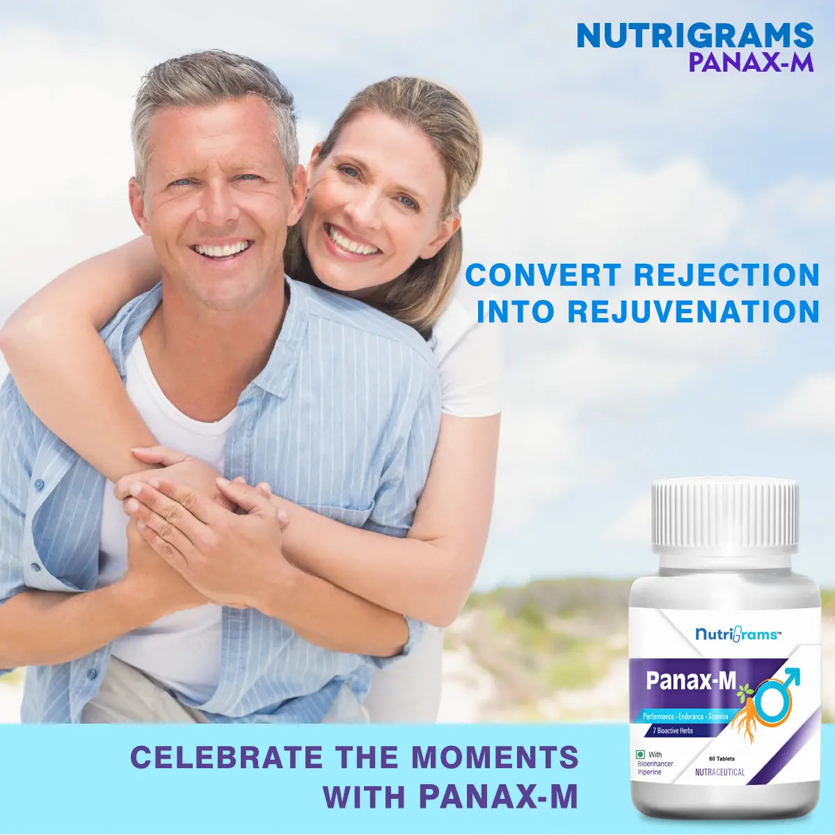 Panax-M: Energy Booster, Confidence and Performance Supplement for Men