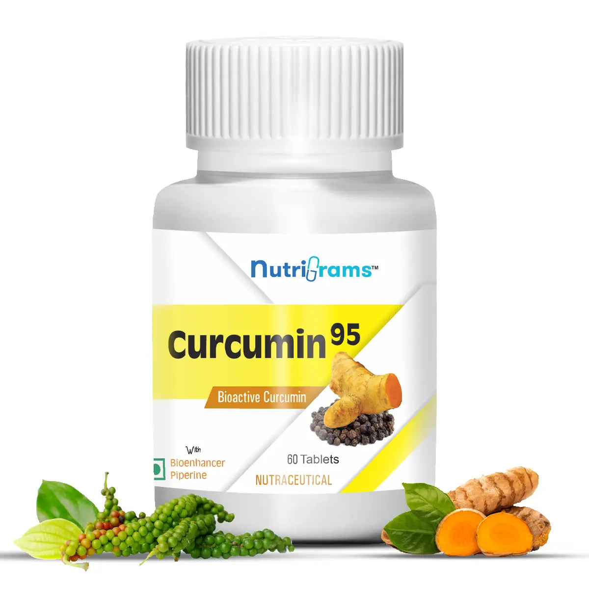 Curcumin 95: Bioactive Curcumin with Piperine Supplement