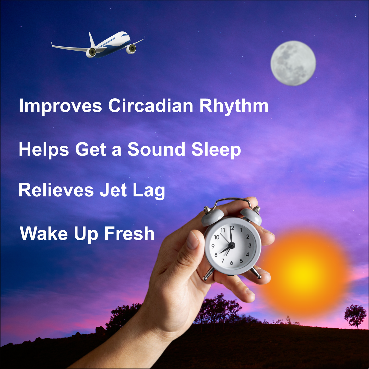 Night Bliss: Melatonin Tablets for Natural Sleep Aid & Relaxation Support