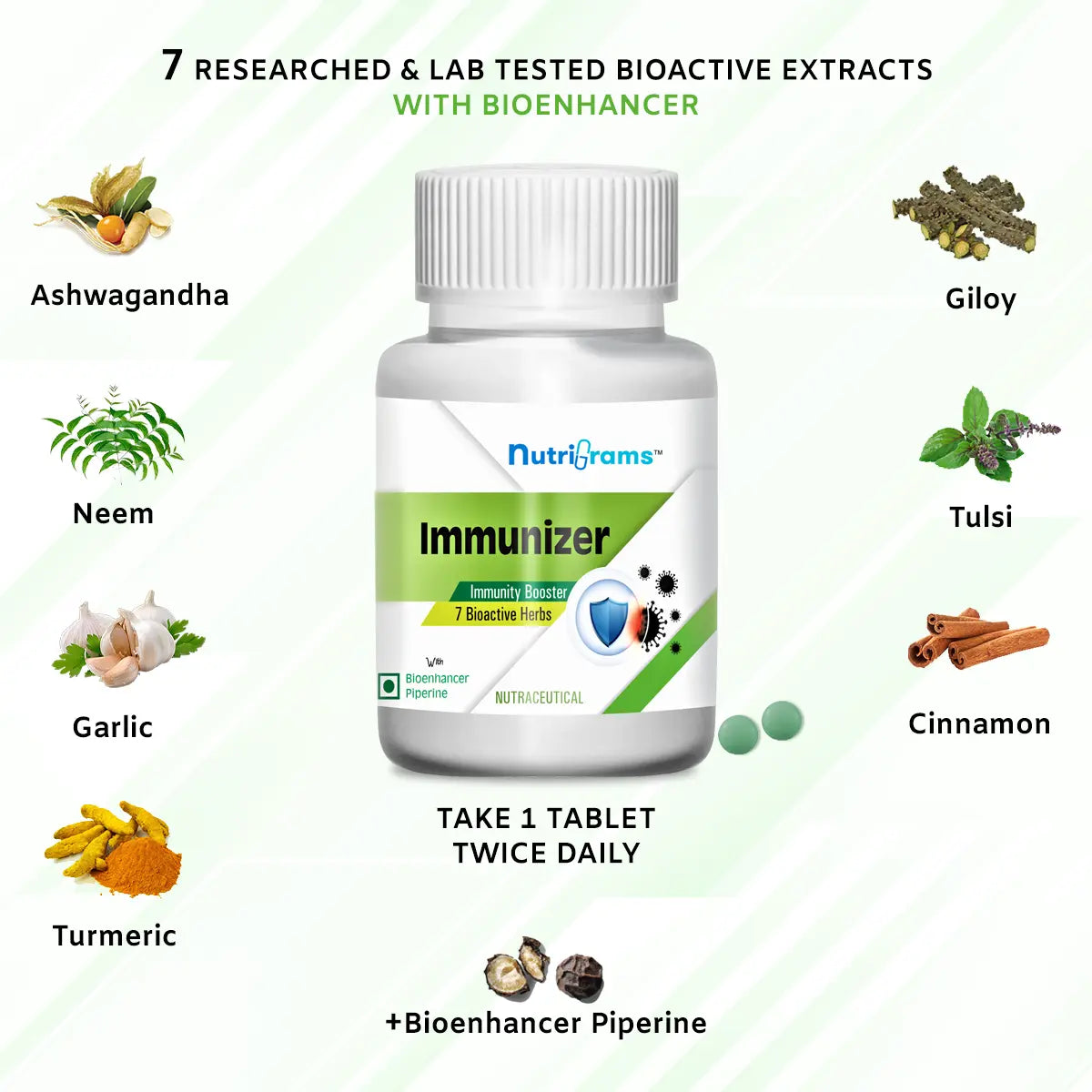Immunizer: Immunity Booster for Adults, Protects Against Infections ...