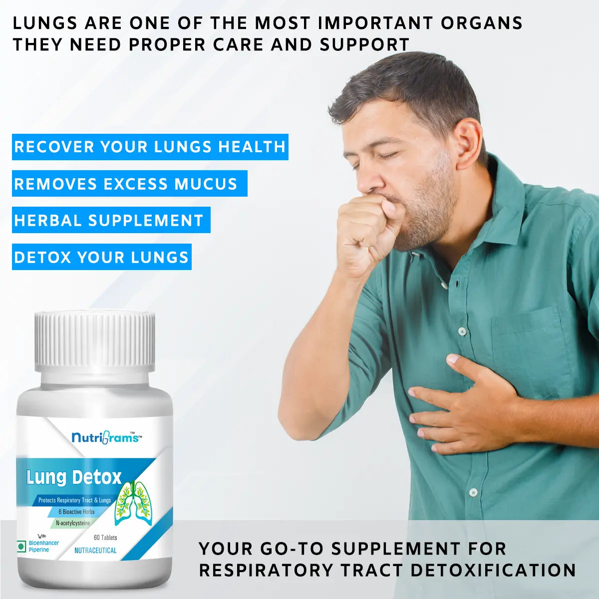 Lung Detox: Natural Cough Relief and Smokers Supplement