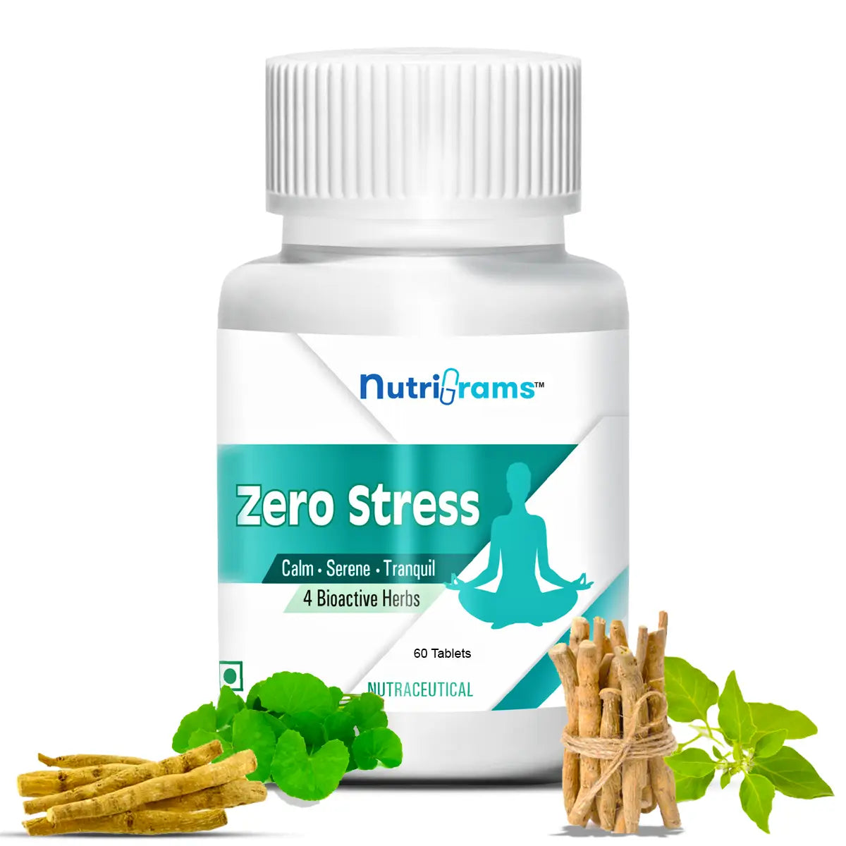 Zero Stress: Tablets for Stress and Anxiety Relief, Natural Supplement ...